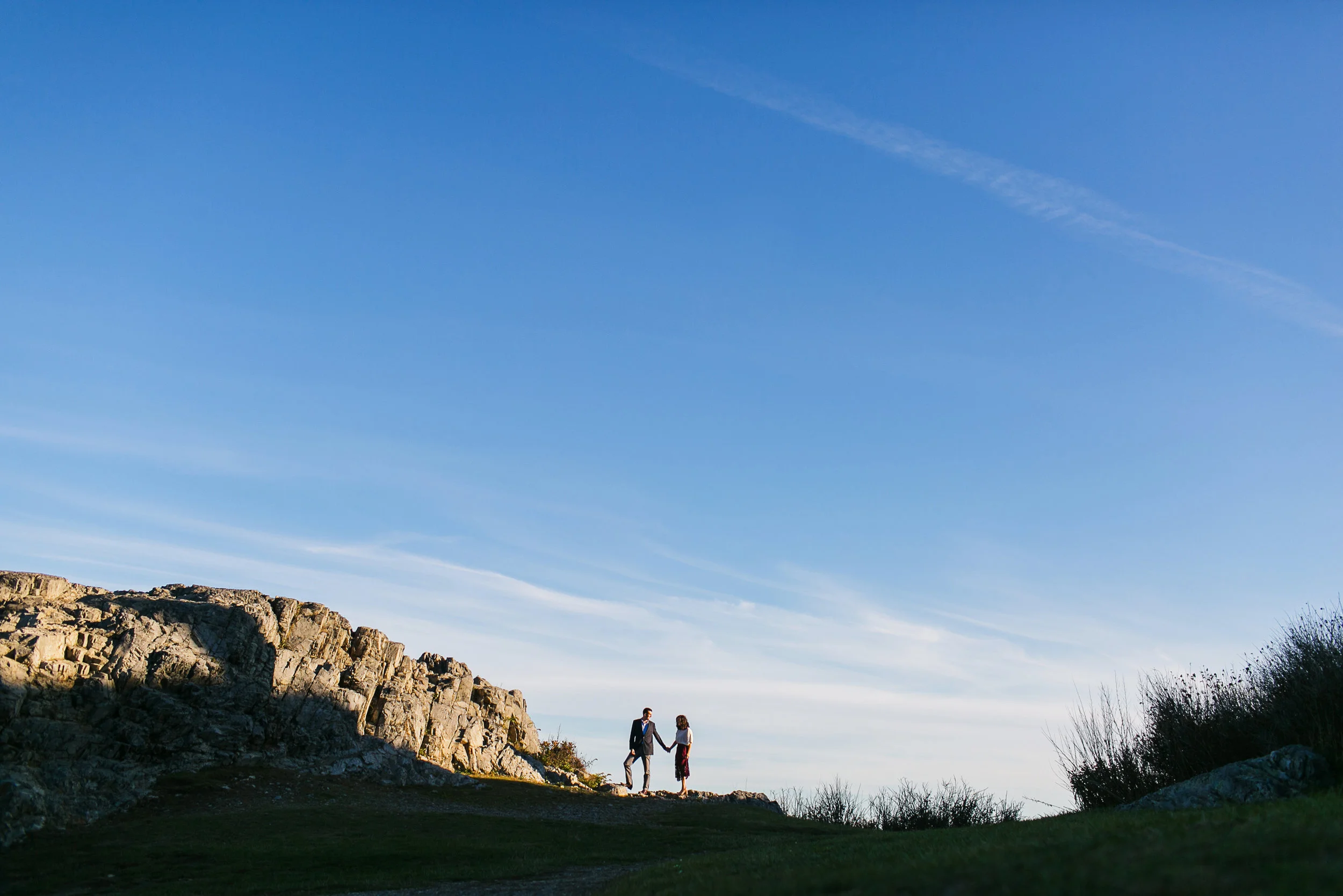 Castle Rock Park Marblehead MA Engagement Photos 1 Boston Engagement Photographer