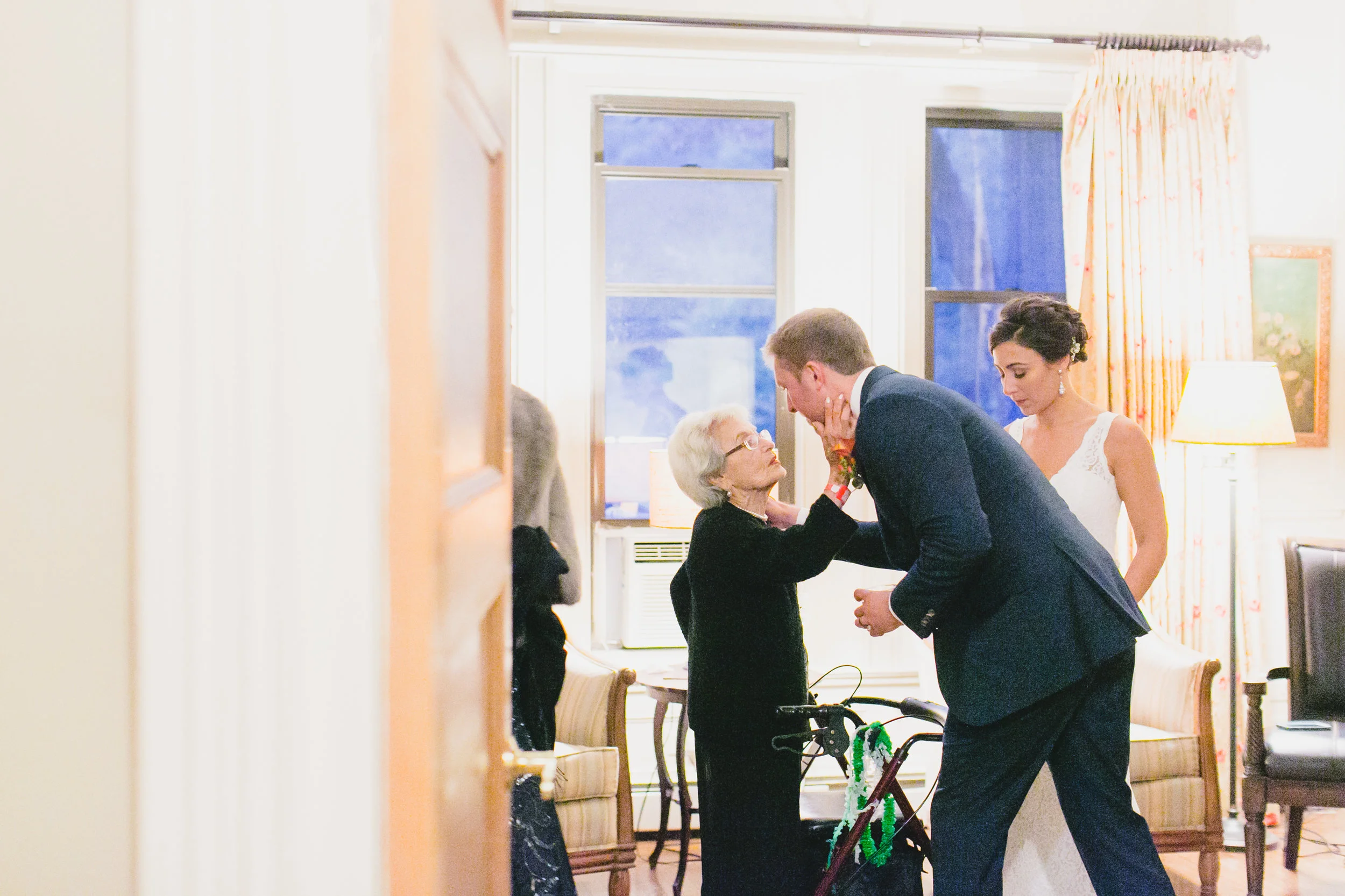 wedding candid at moraine farm fall wedding
