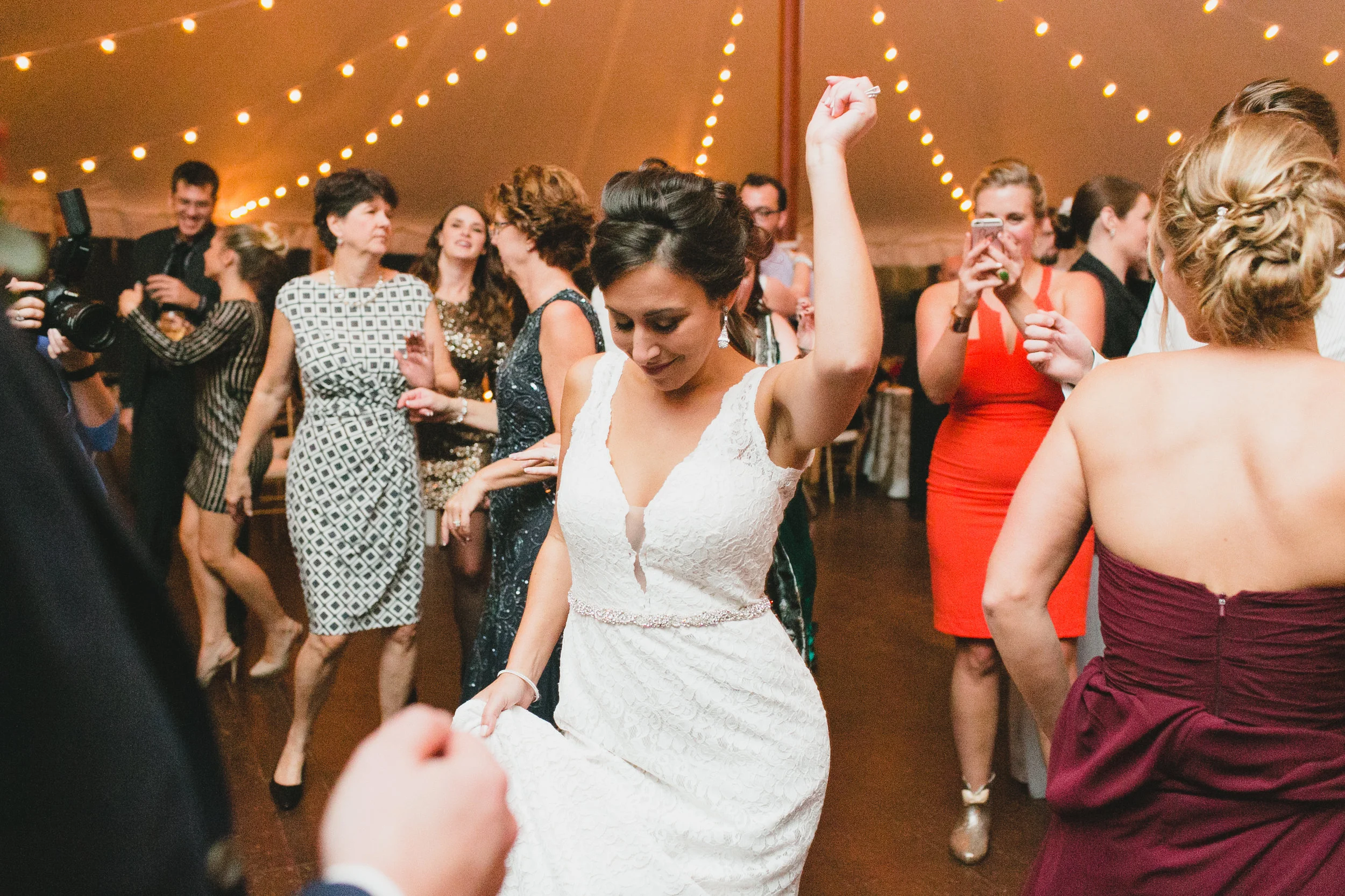 bride dancing