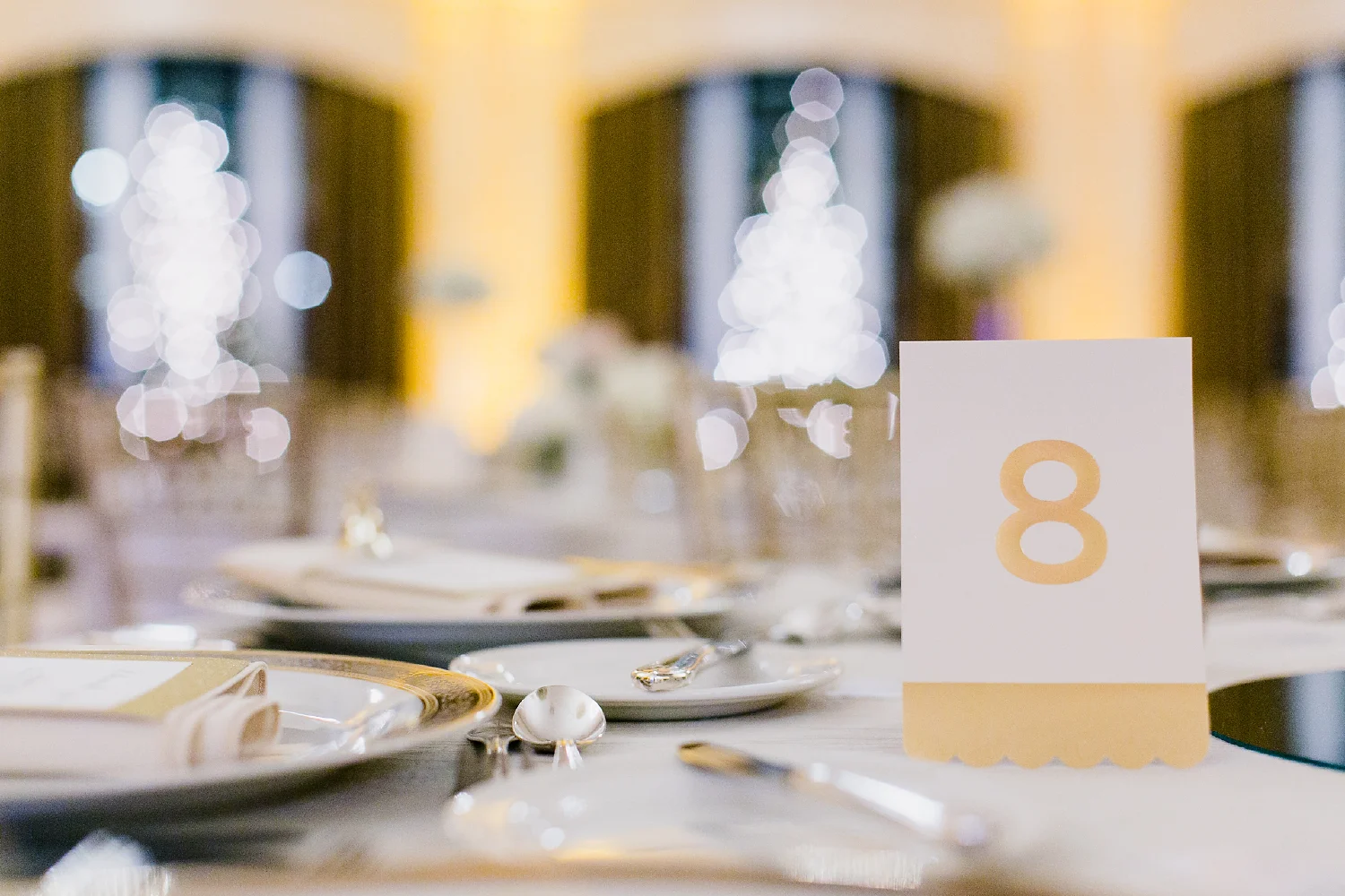 Omni Parker Hotel Table Centerpiece
