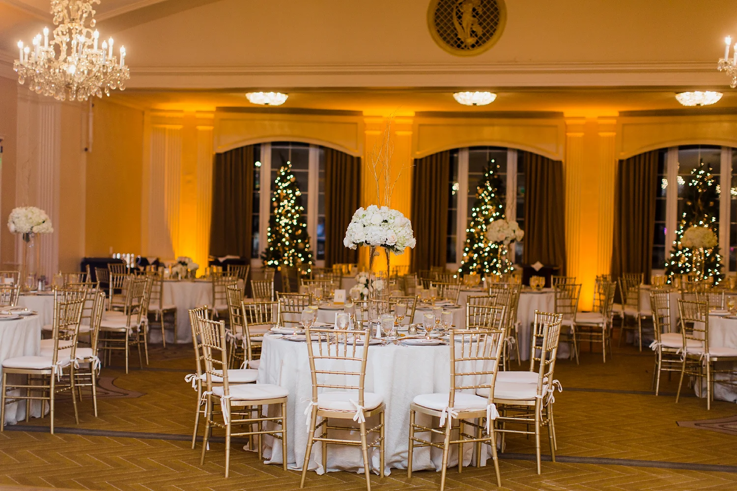 Omni Parker Hotel Winter Wedding Photos