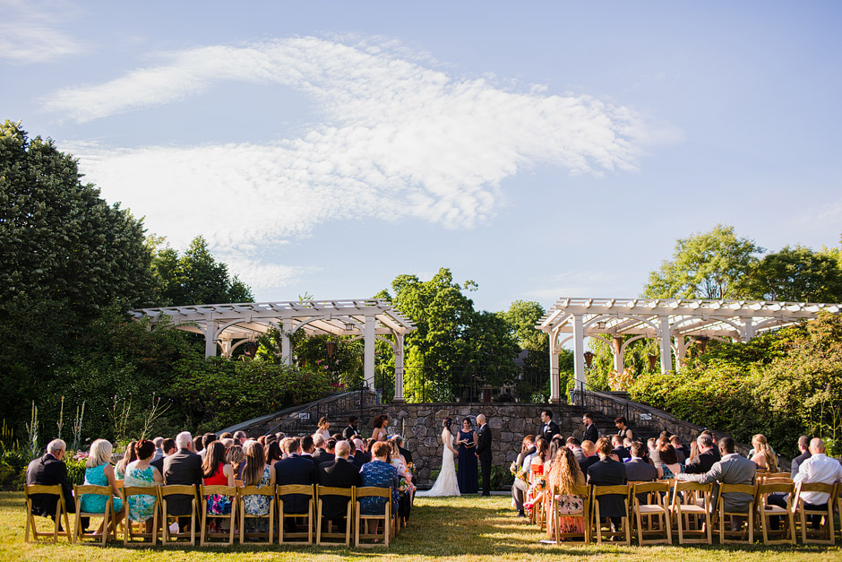 Tower Hill Botanic Garden Outdoor Wedding