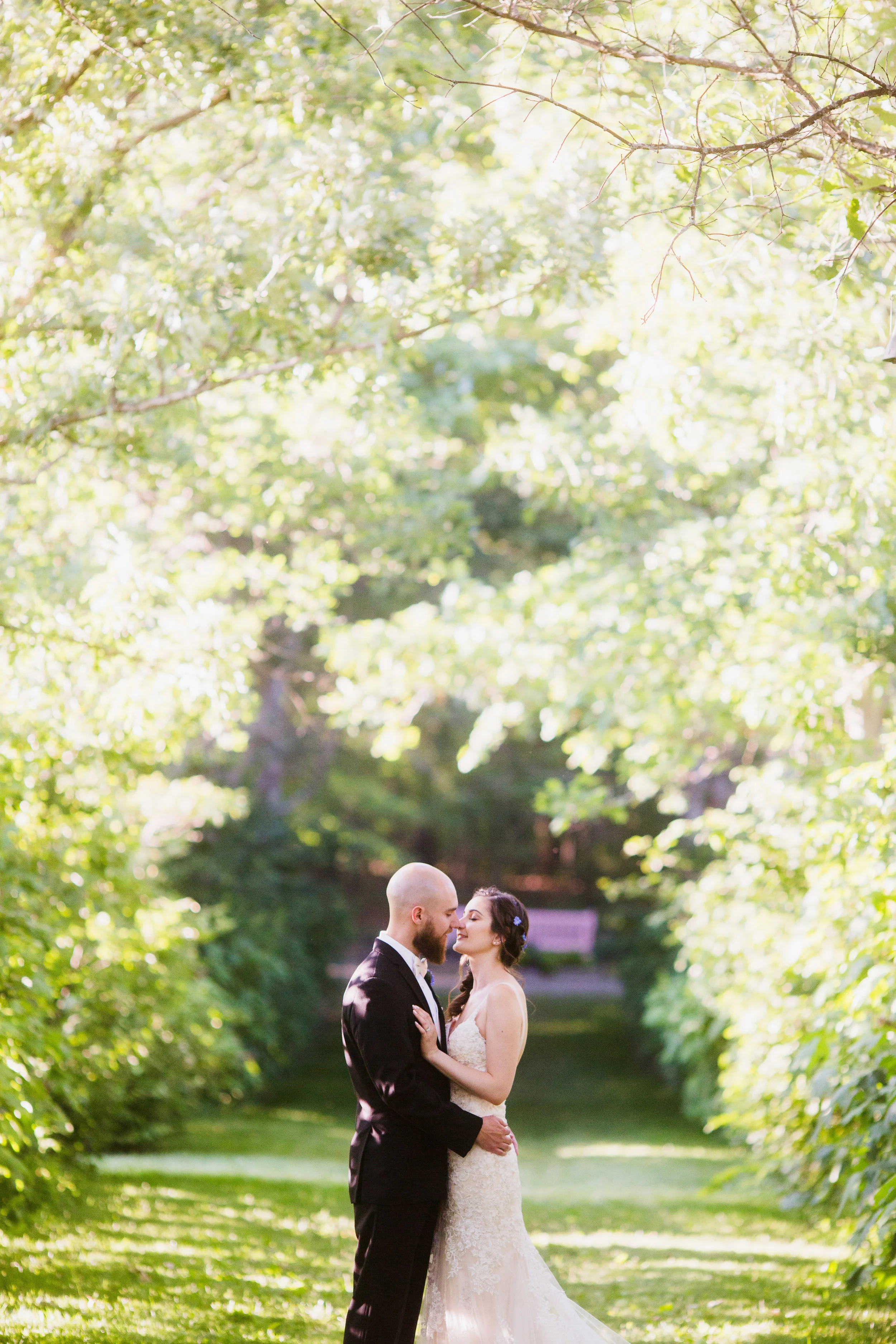 Garden Wedding Boston Venue Photographs