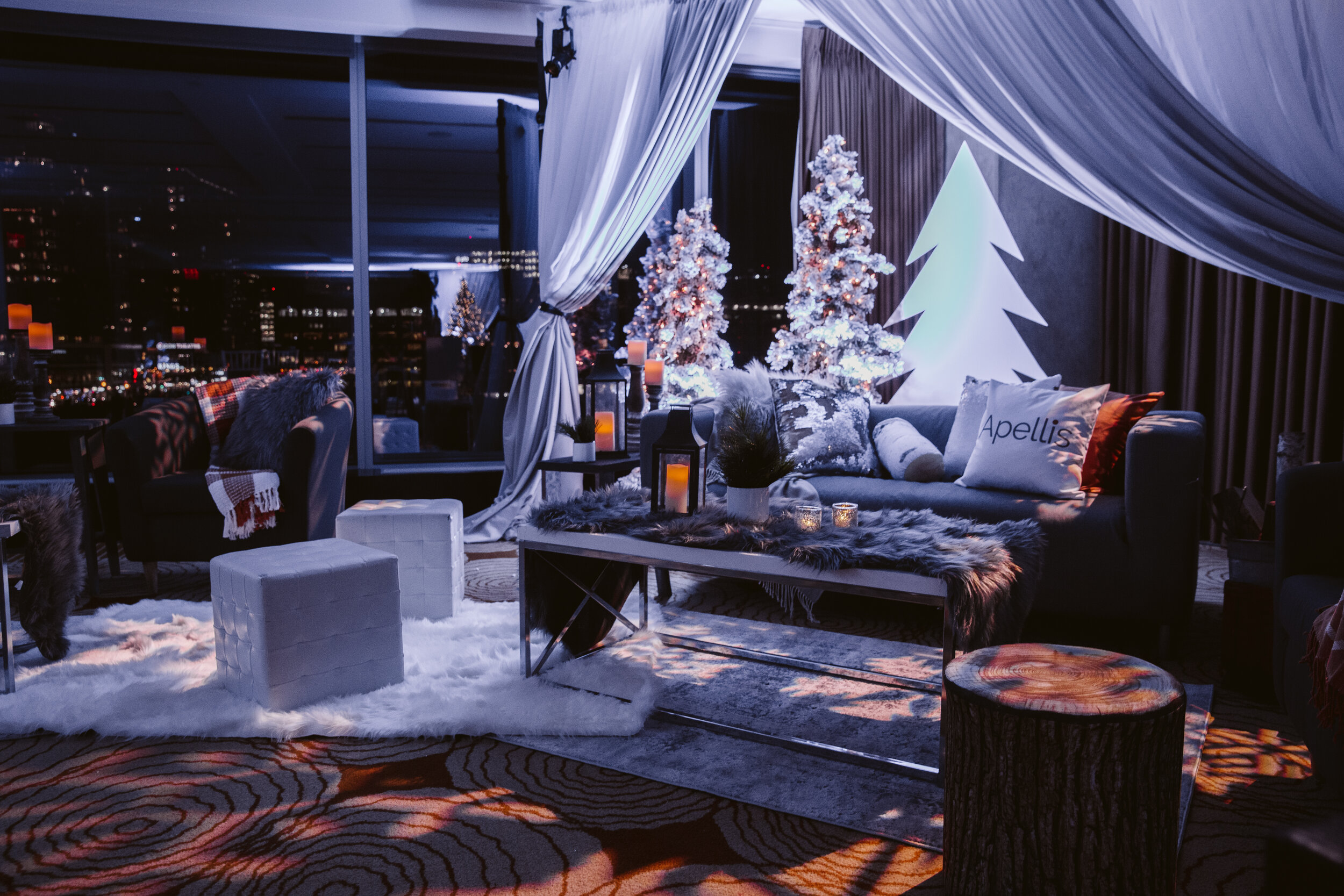 Corporate Holiday Party at the Intercontinental Hotel, Boston MA