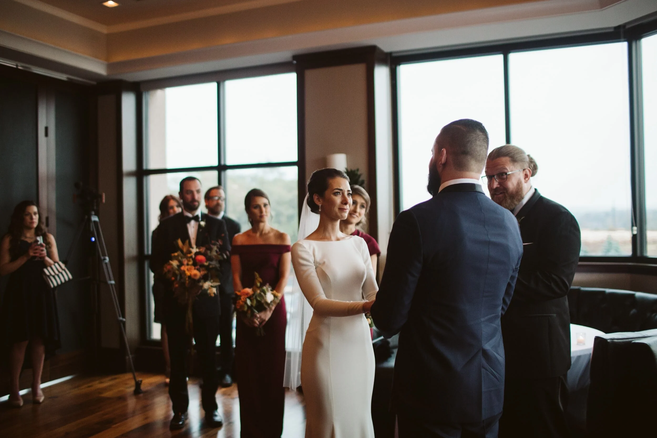Boston Restaurant Wedding Photos