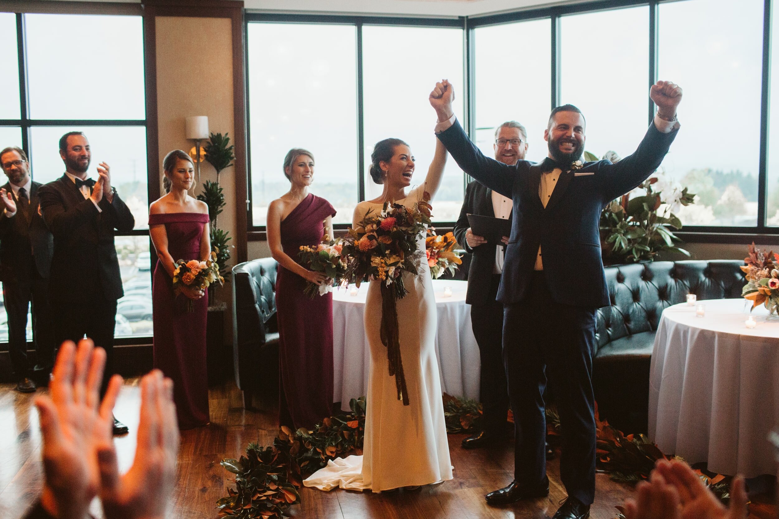Boston Restaurant Wedding Photos