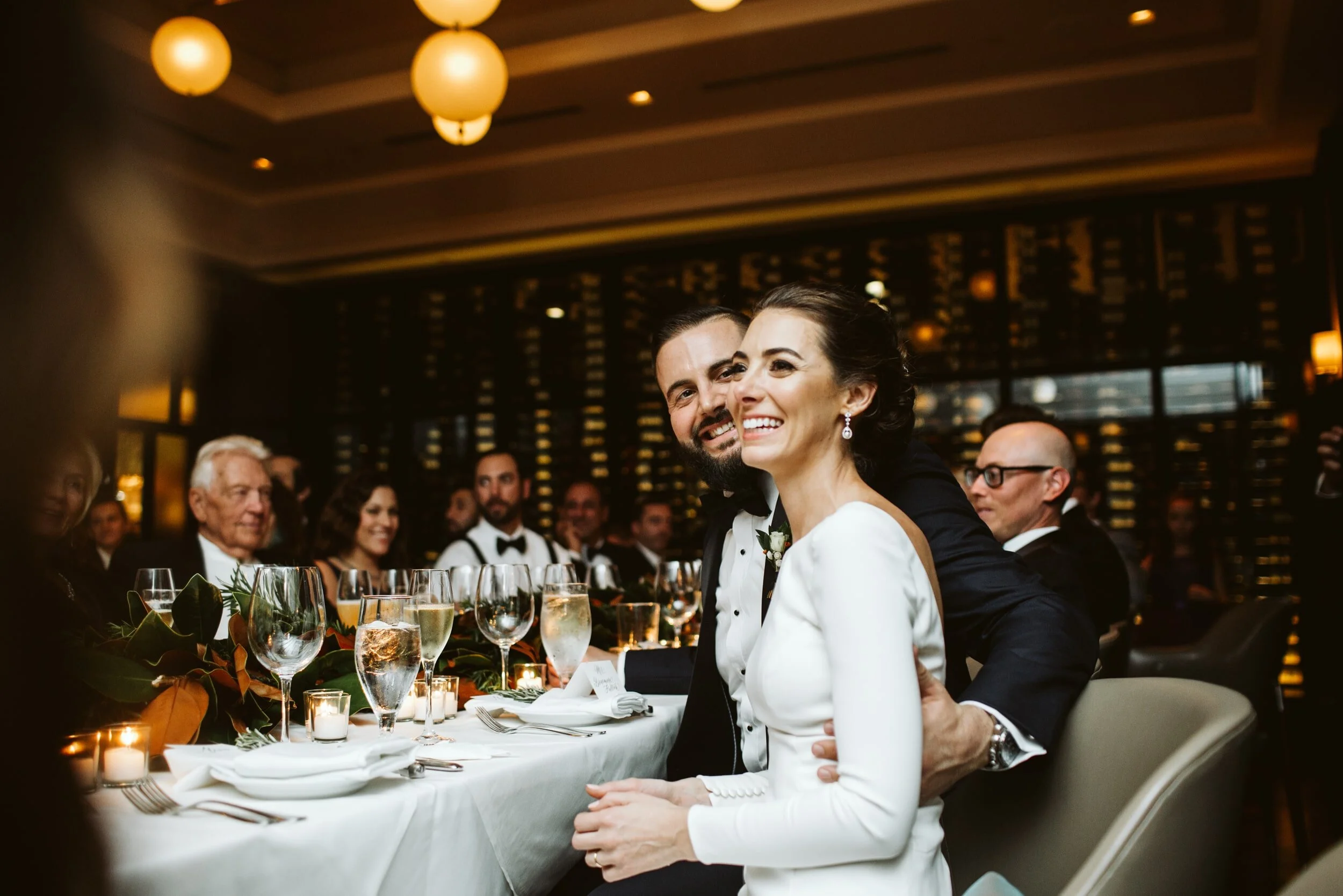 Boston Restaurant Wedding Photos