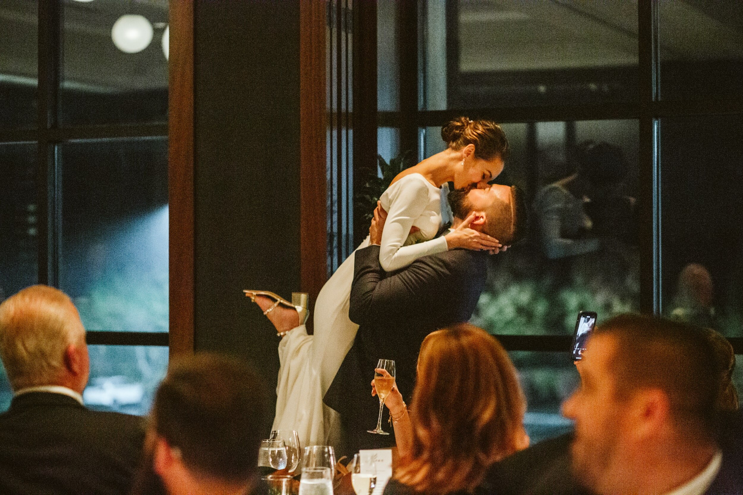 Boston Restaurant Wedding Photos