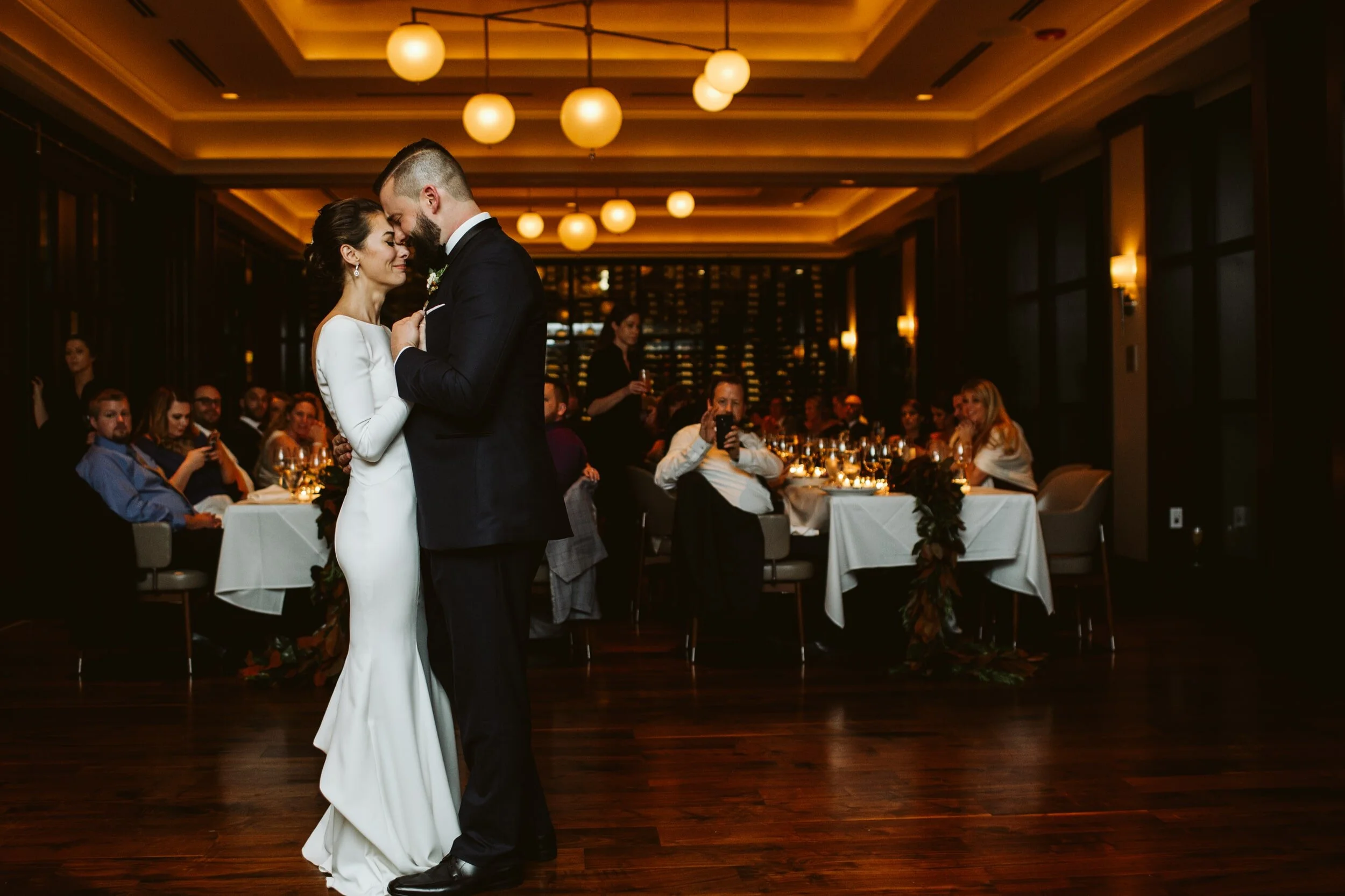 Boston Restaurant Wedding Photos