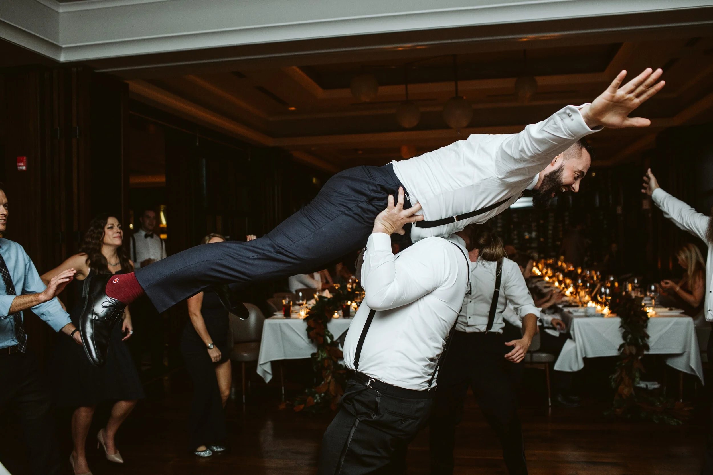 Boston Restaurant Wedding Photos