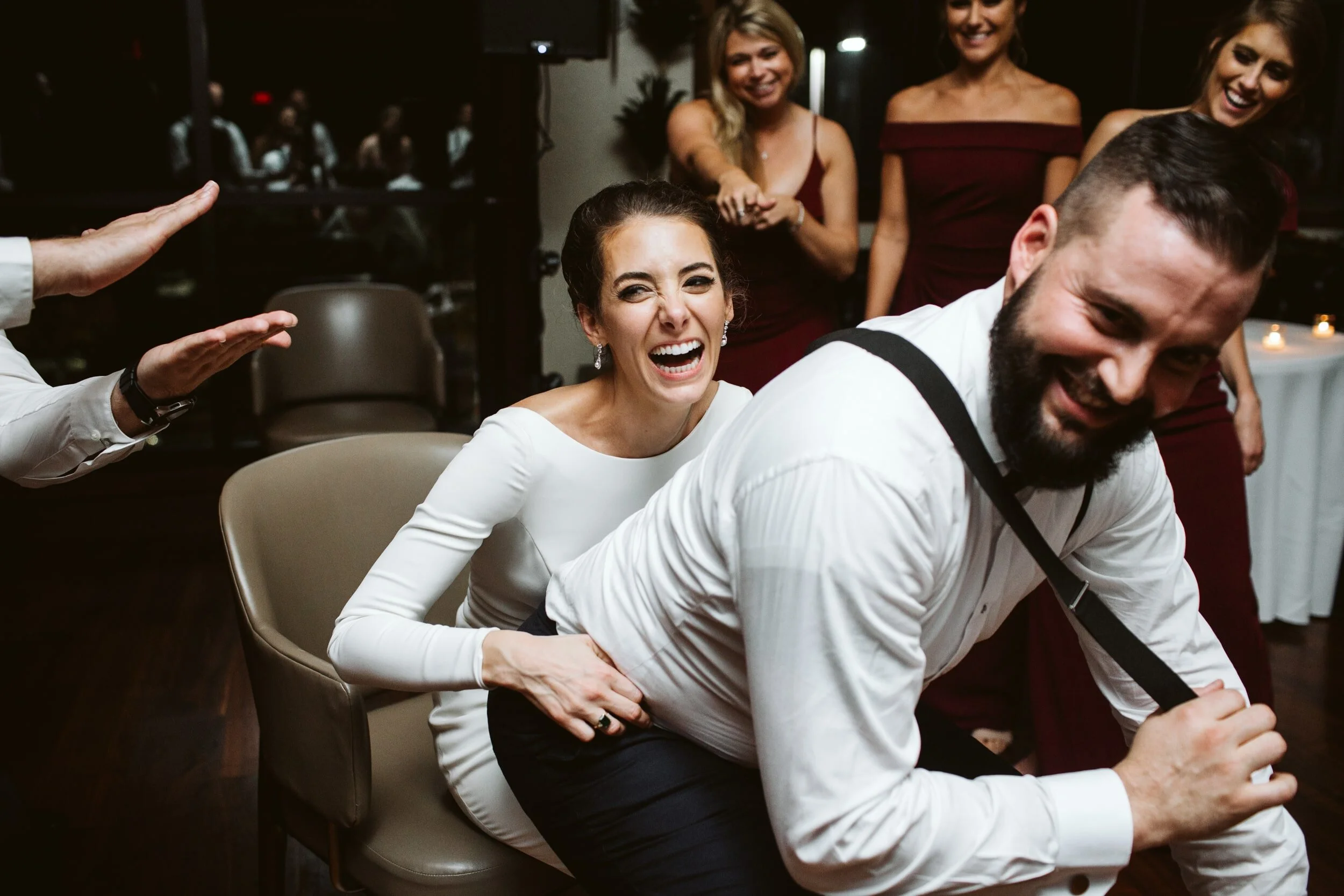Boston Restaurant Wedding Photos