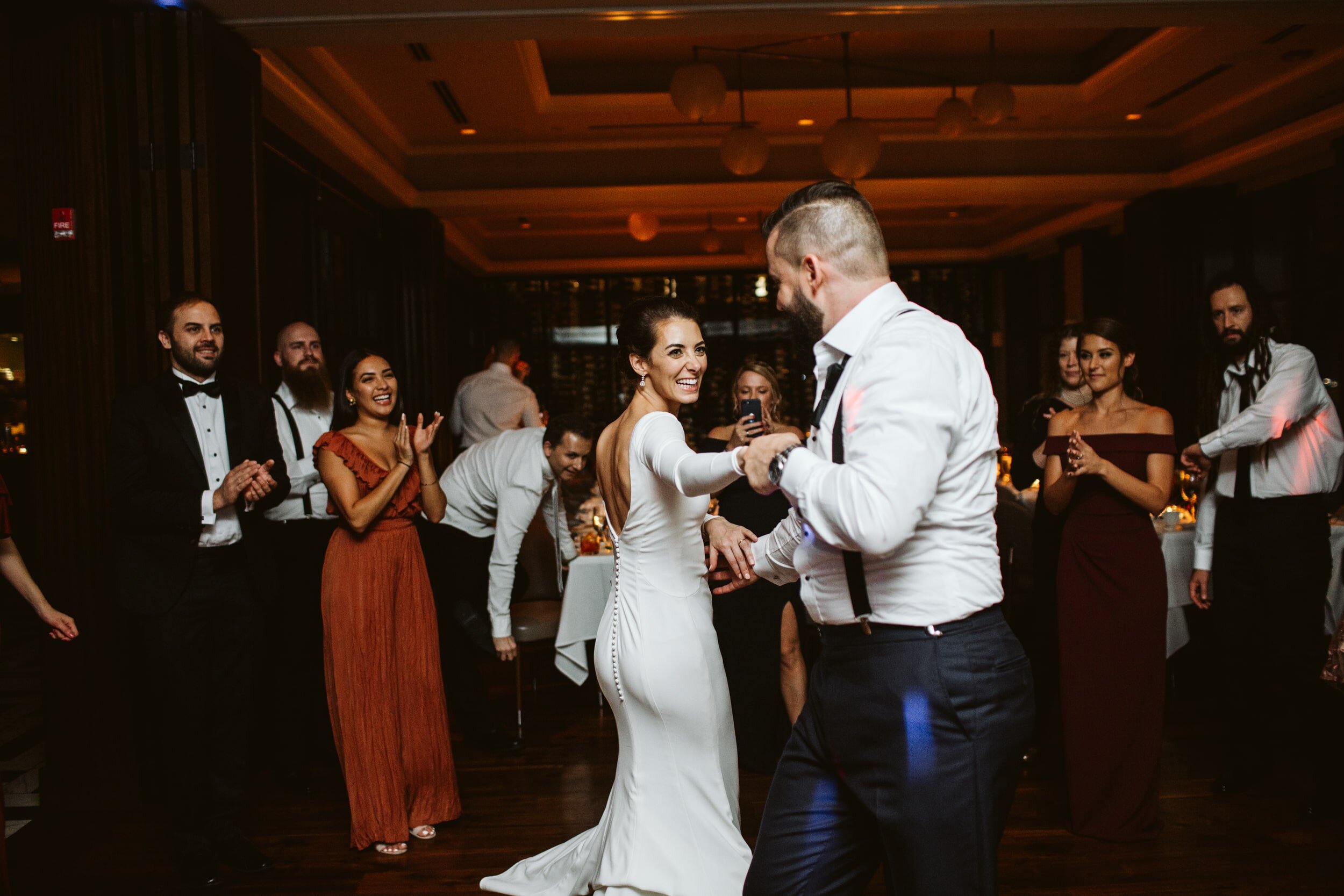 Boston Restaurant Wedding Photos