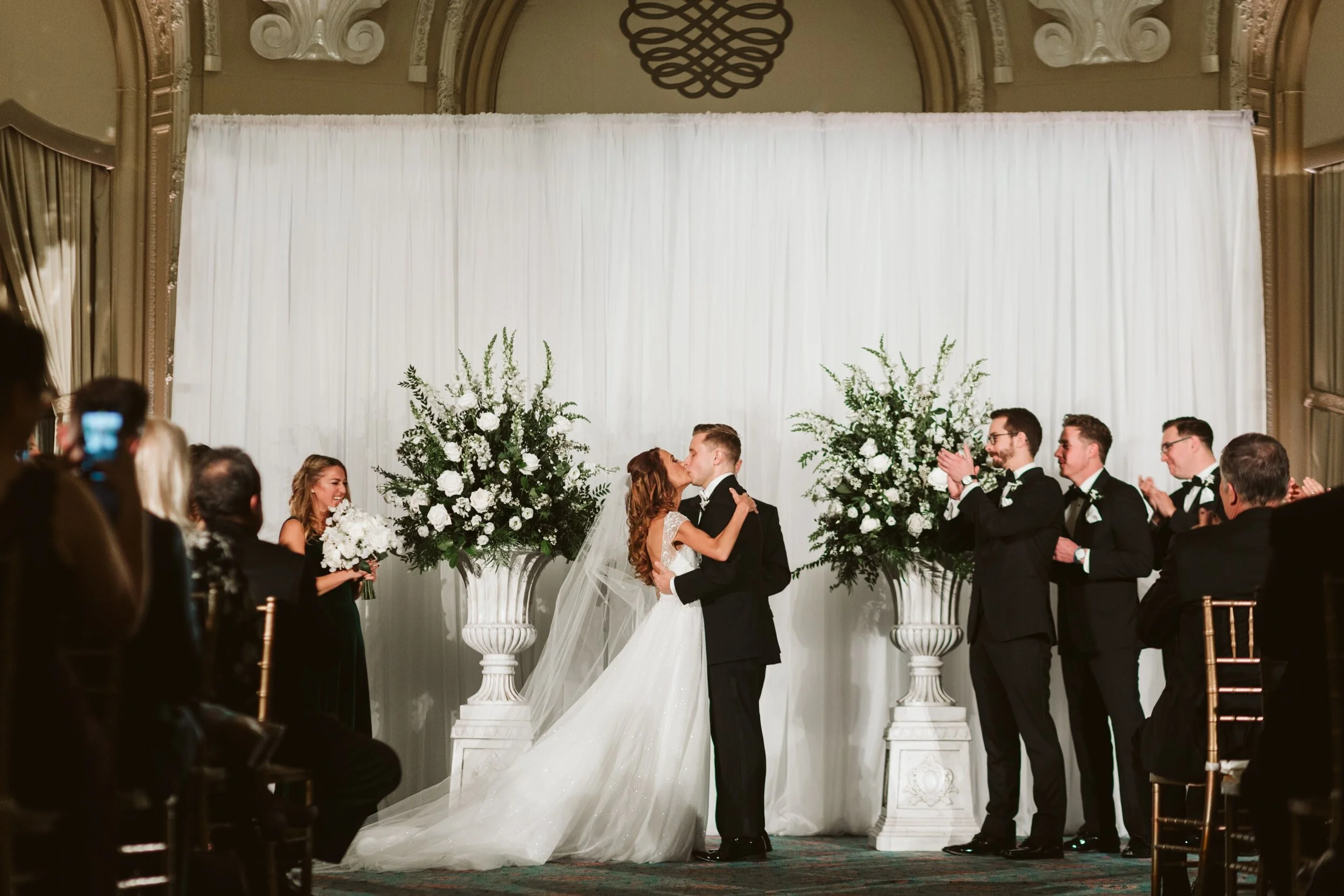 fairmont copley plaza oval room wedding