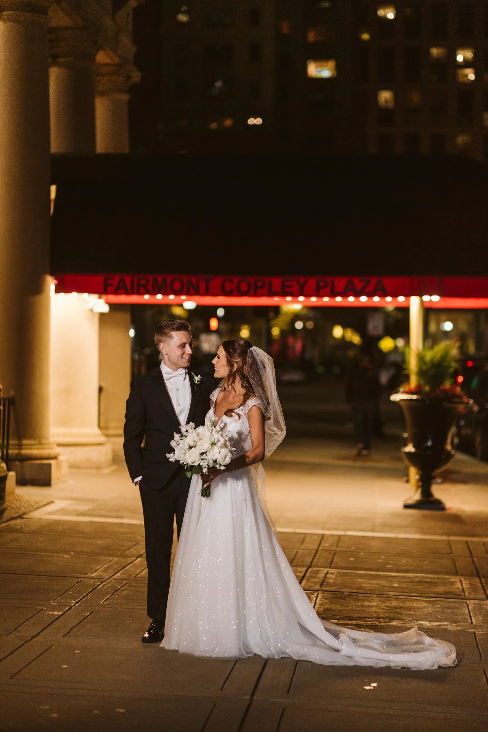 Fairmont Copley Oval Room Wedding Photos