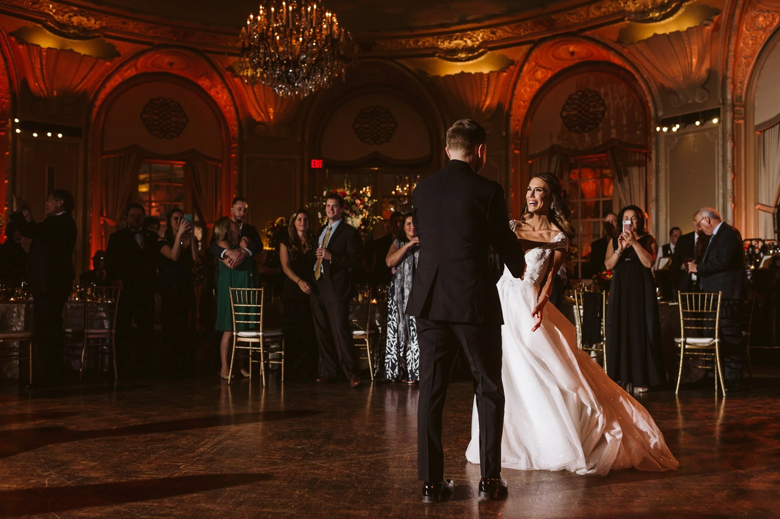 fairmont copley plaza oval room wedding