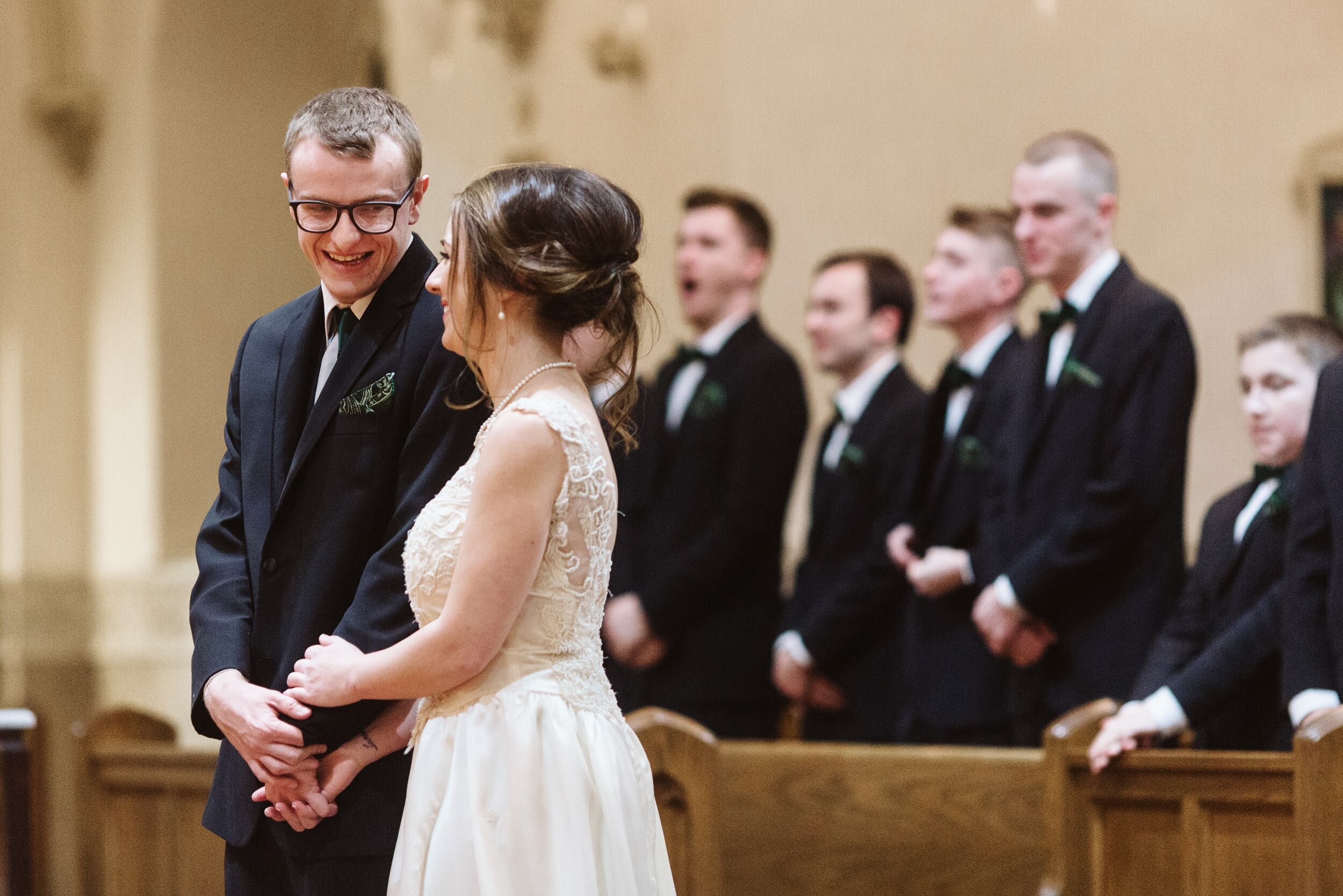 Winter Granite Links Wedding