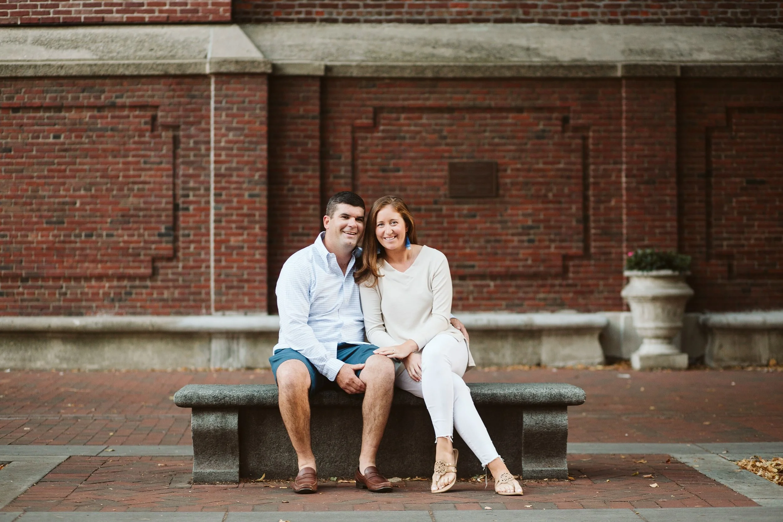 Boston Waterfront Engagement Photos