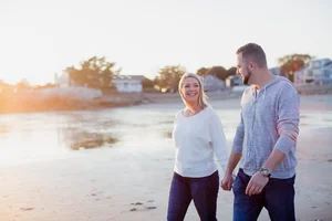 Swampscott, MA Engagement Photos 