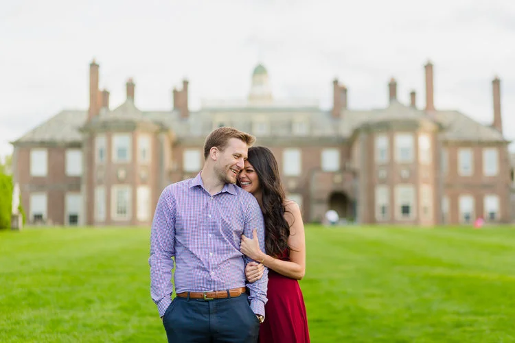 Crane Estate Engagement Photos