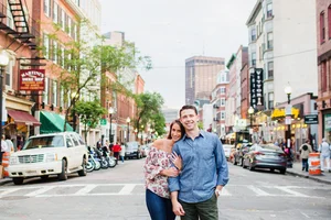 North End Engagement Photos