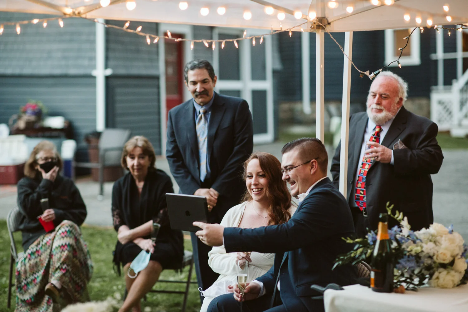 Boston Covid Wedding