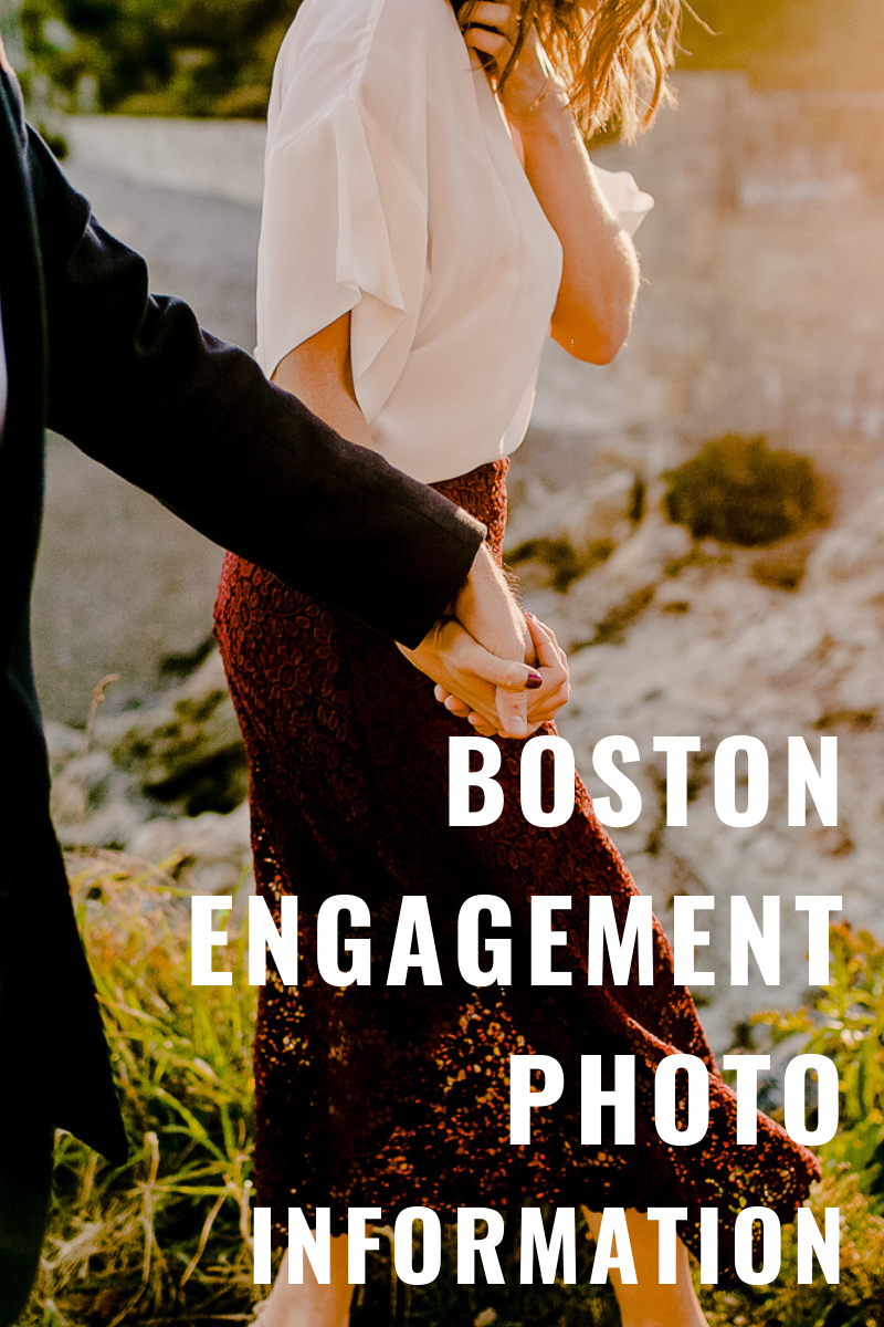 Boston Engagement Photo Session Information