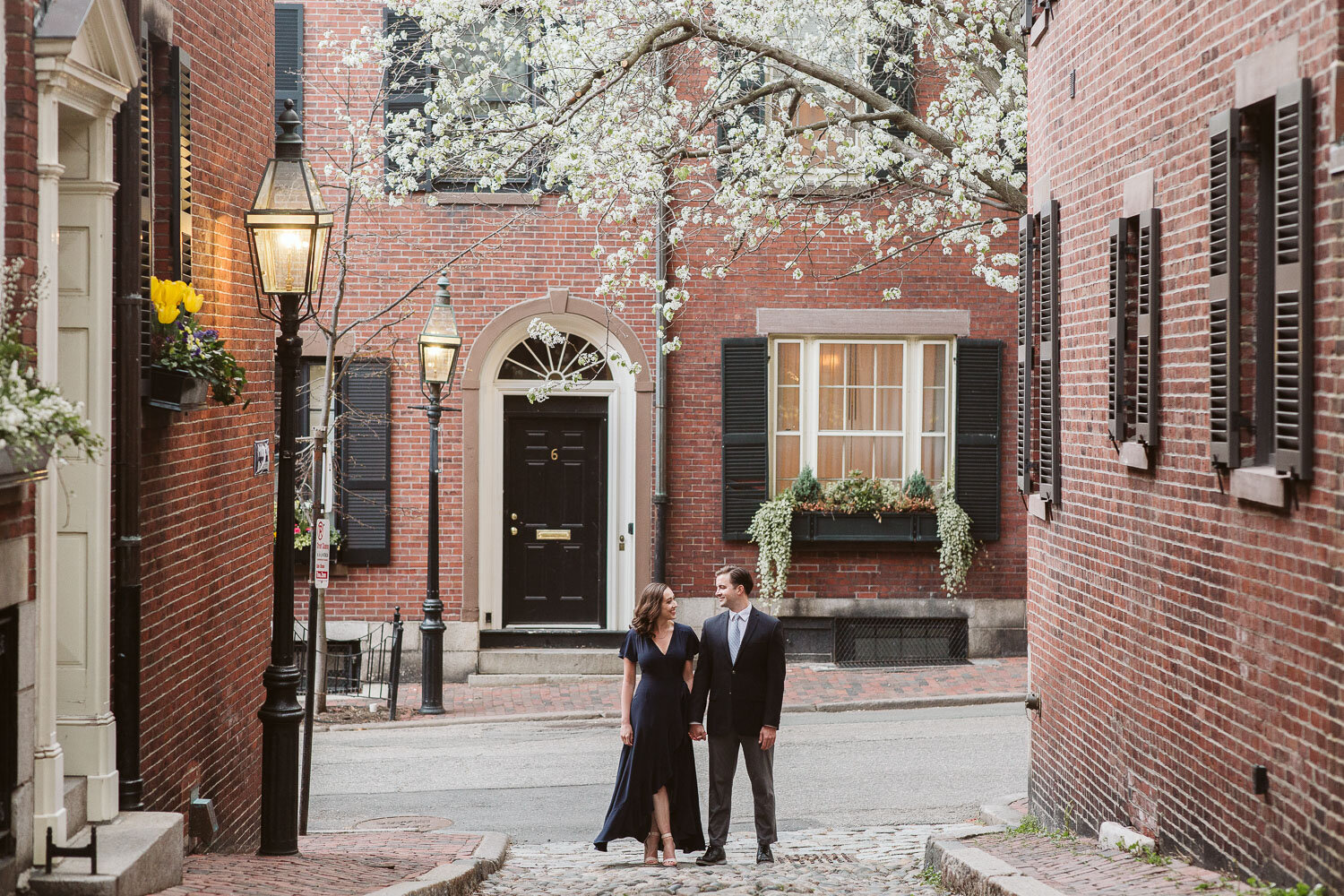 Acorn Street, Beacon Hill & Boston Common, Boston