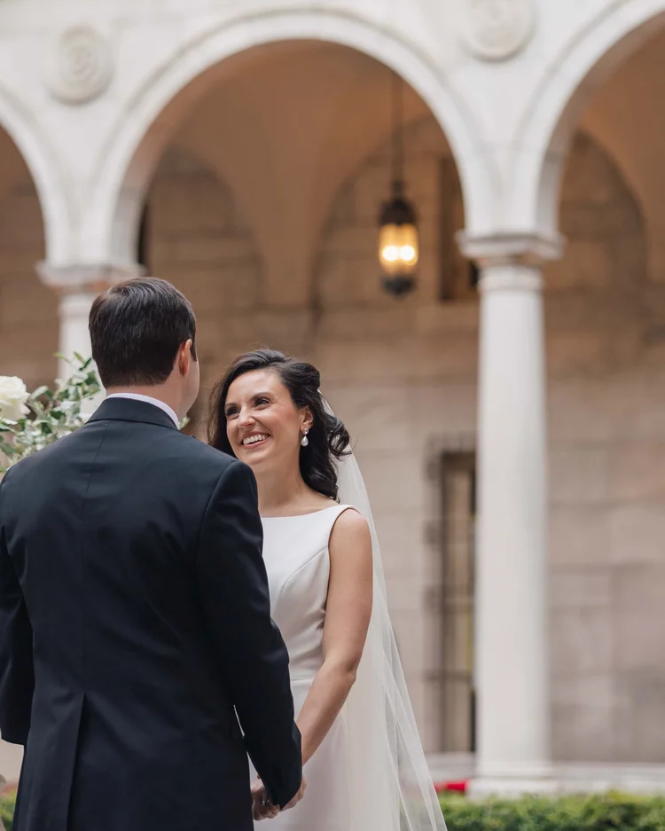 courtyard wedding boston public library