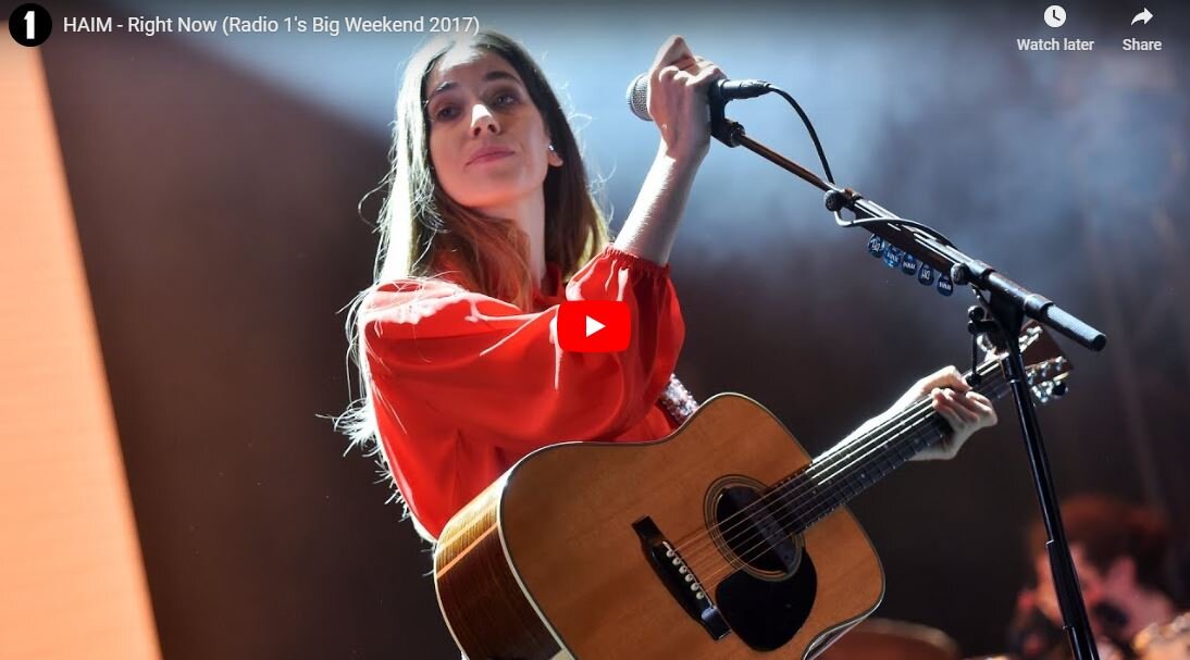 Haim - Radio 1 Big Weekend