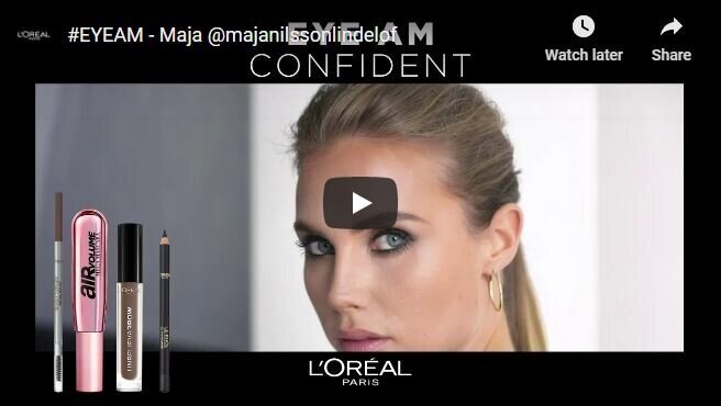 L'Oreal Paris Eye Am Campaign x Maja Nilsson Lindelof