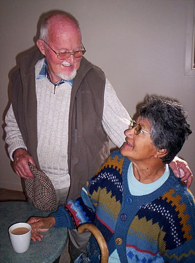 Grans 91st Birthdy, Chch luncheon, inside chch 061.jpg