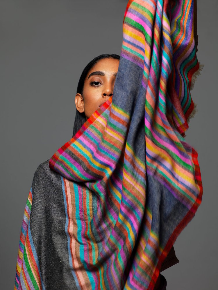 Cashmere shawls and stoles