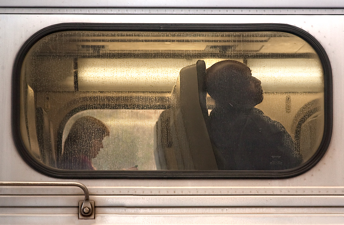 Caltrain Passengers, San Francisco 2009