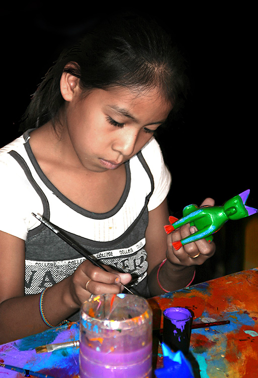 Woodcarver's Daughter, Oaxaca, Mexico 2005