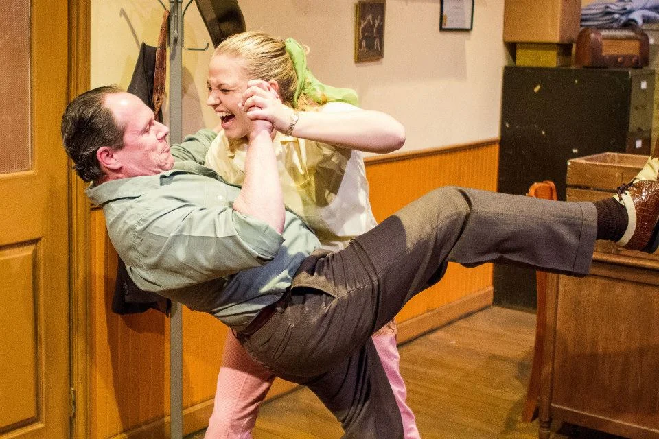 "Give 'Brill' a 98, with a bullet, plus four stars and two thumbs up. This is one satisfying show, lovingly brought to life by an array of talented individuals. "Brill" bristles with drama and human emotion. The show is directed by David Wolber . Powers and Leahy are terrific, both individually and in tandem." - Daniel Skora, New Monitor