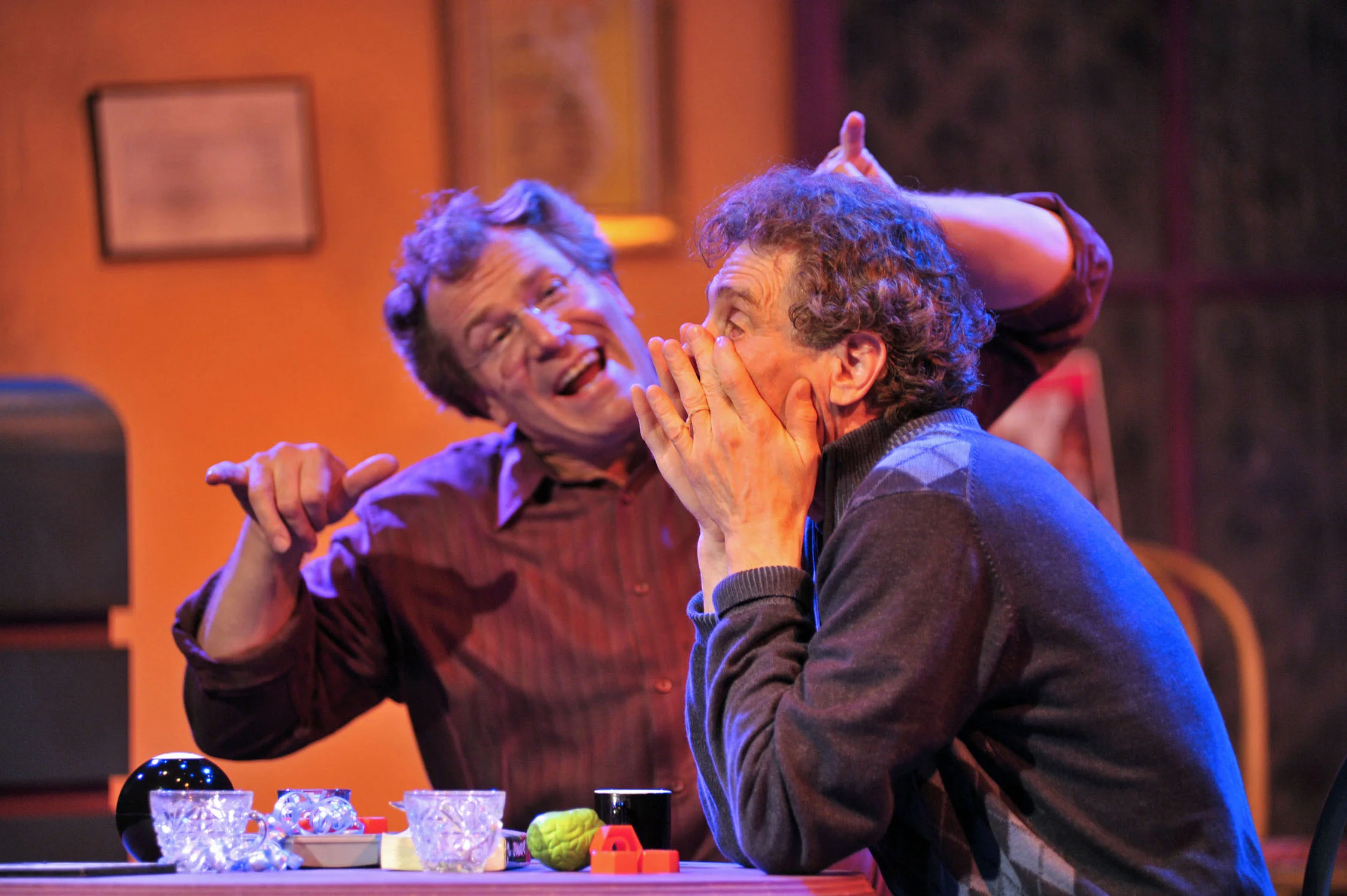 "Director David Wolber oversees the production with loving care and delivers on Carney’s trademark mixture of tenderness and wit. ...the play provides an evening of several satisfying laughs and a truly moving conclusion." - Ann Arbor News