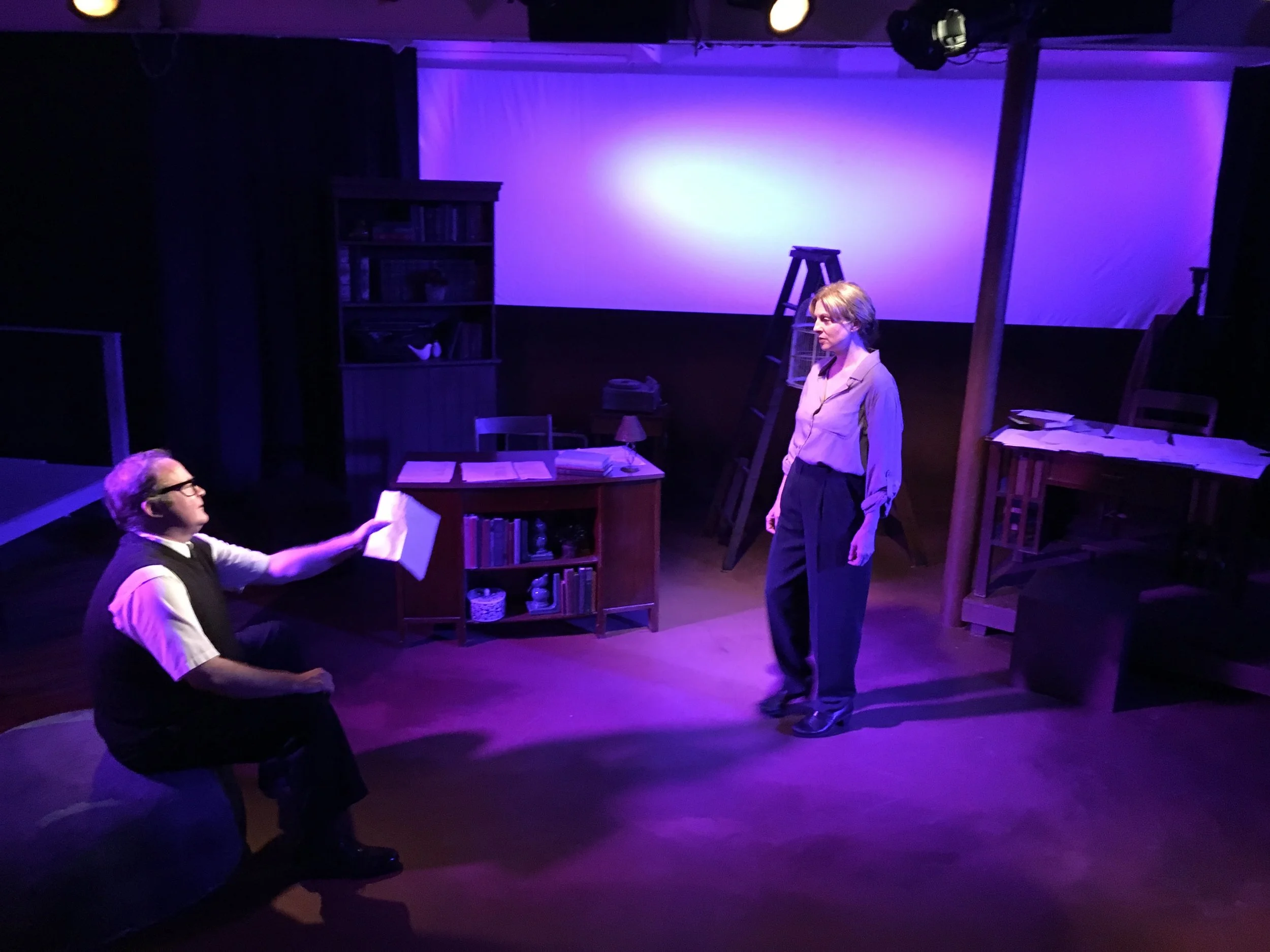 "Director David Wolber has done an exceptional job of giving the show energy and excitement and allowing the intensity generated throughout the letters to show through in his actors." -Daniel Skora, It's All Theatre