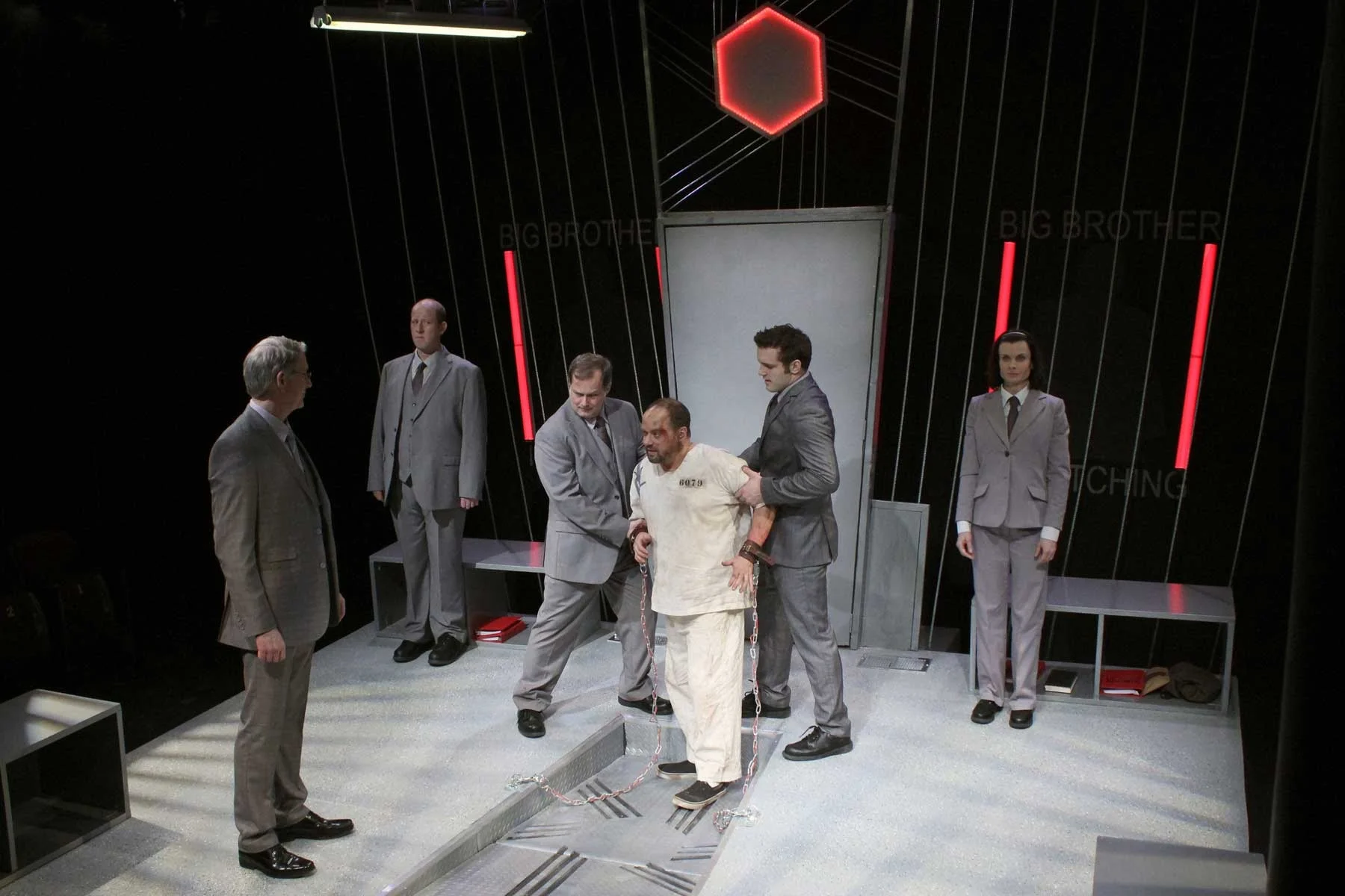 "Williamston newcomer Wolber is superb in this challenging role. Besides the unsettling torture scenes (each one having a personality of its own) Wolber also shows love, sensitivity, and even humor. It is Wolber’s masterful performance that gives audiences a respite from the dark nature of the story." - Lansing State Journal 