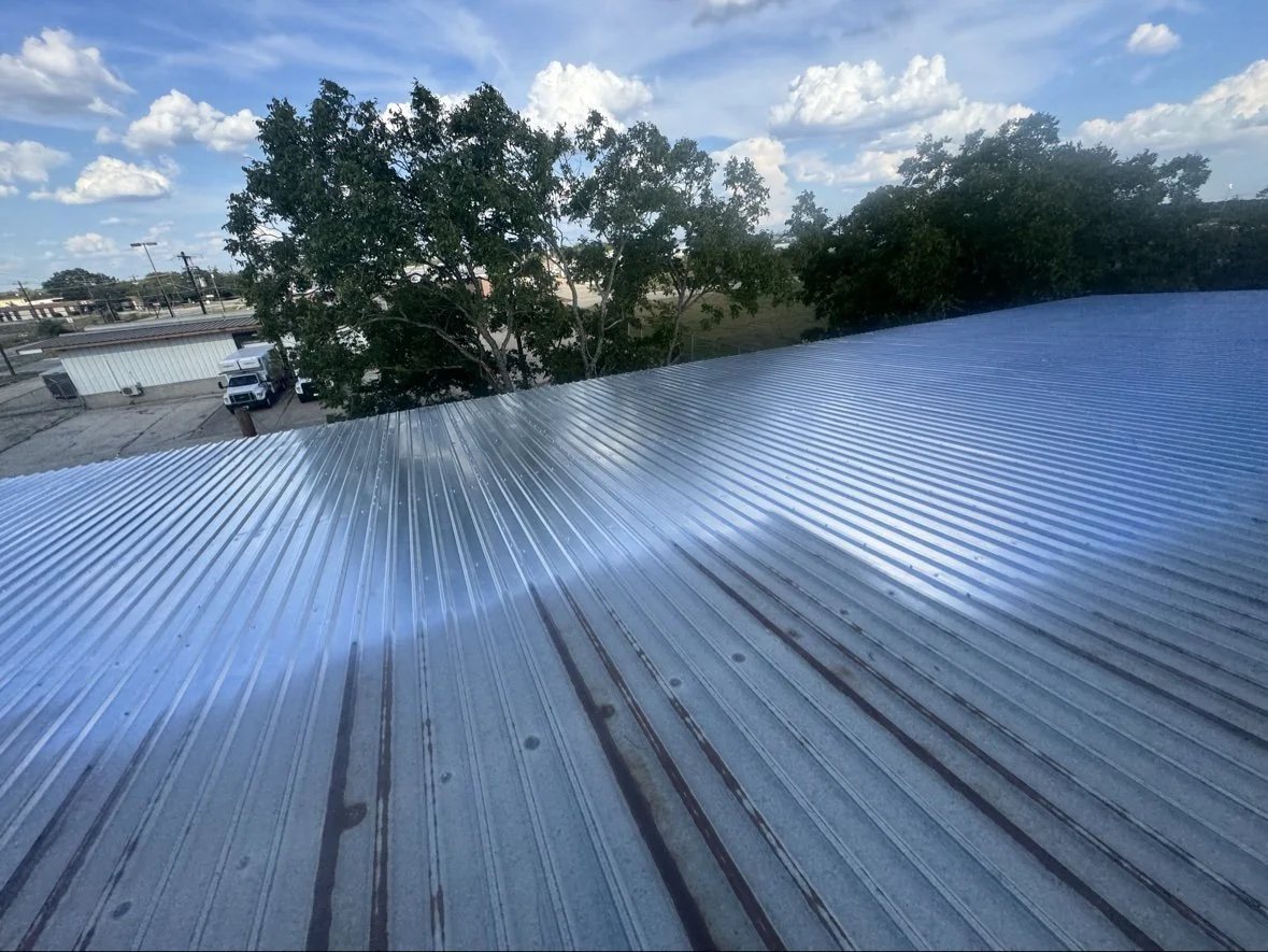 Metal roof coating by Bryer and Sons