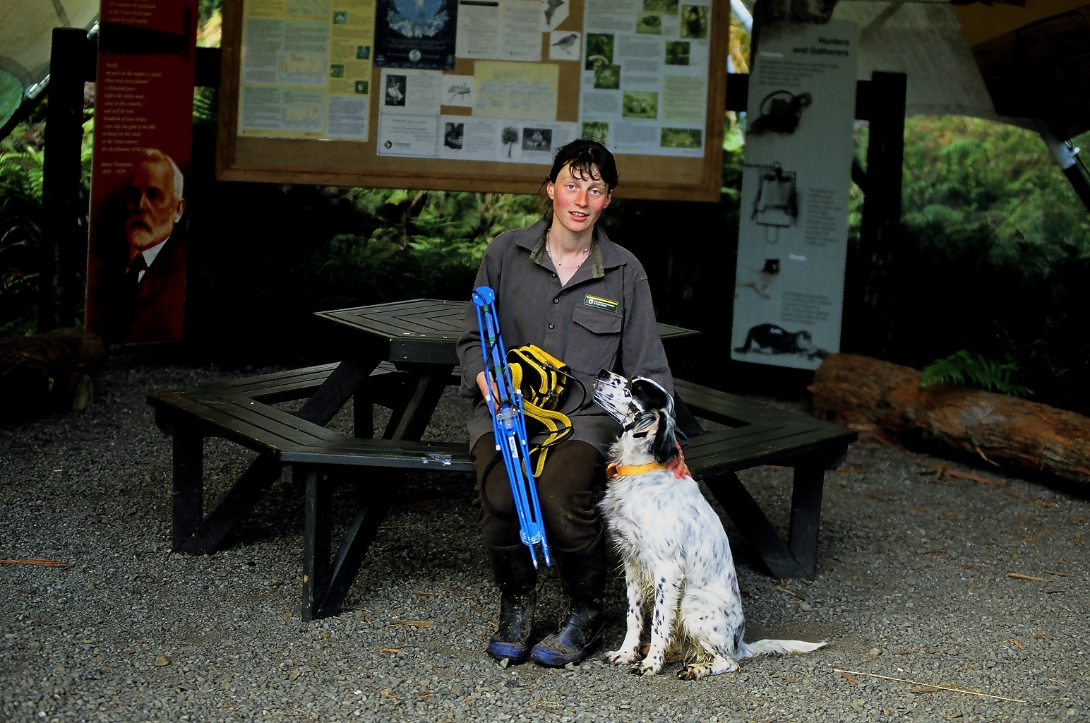 Boy with Dog