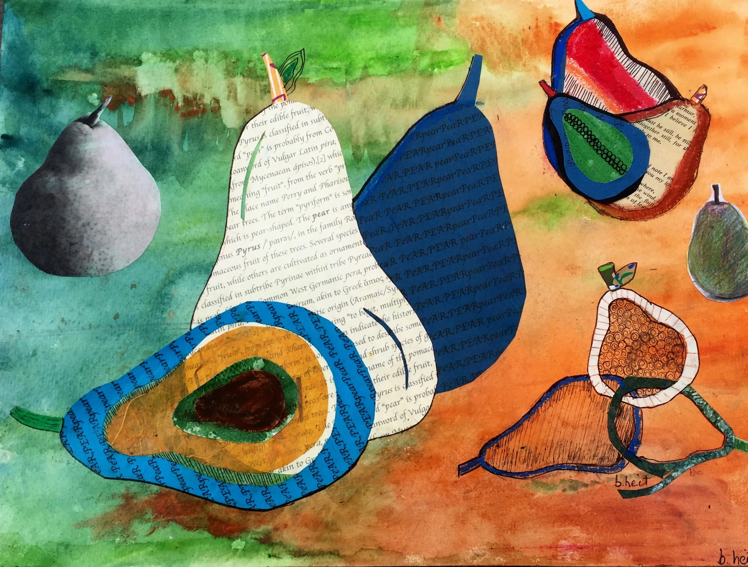 Pear Collage