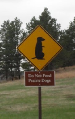 Entrance to the Prairie Dog Town, Devils Tower, WY