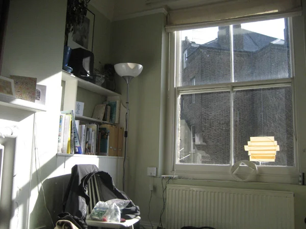 Max's flat. London.