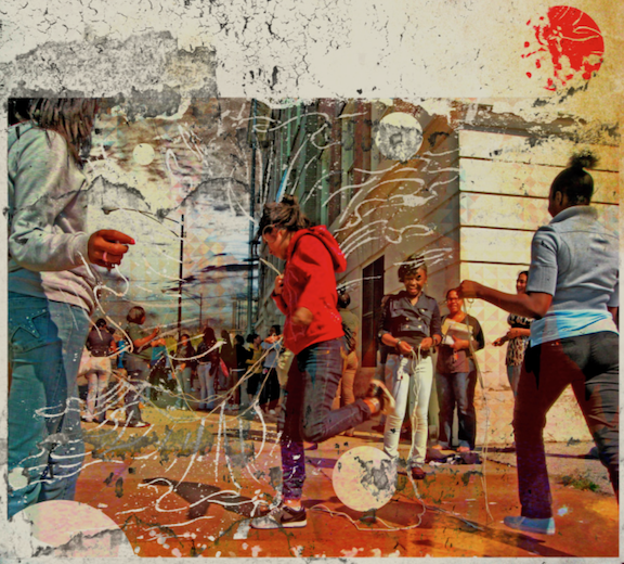 “Street Scene: A New Dimension” (2010), courtesy of Damon Locks.