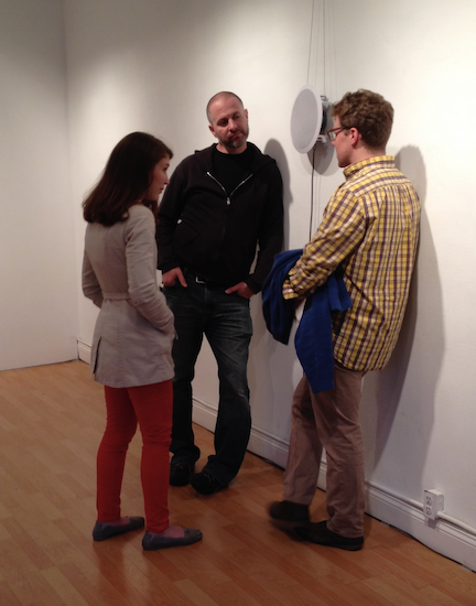 Listeners at the ILLIO Gallery, Columbus, Ohio.