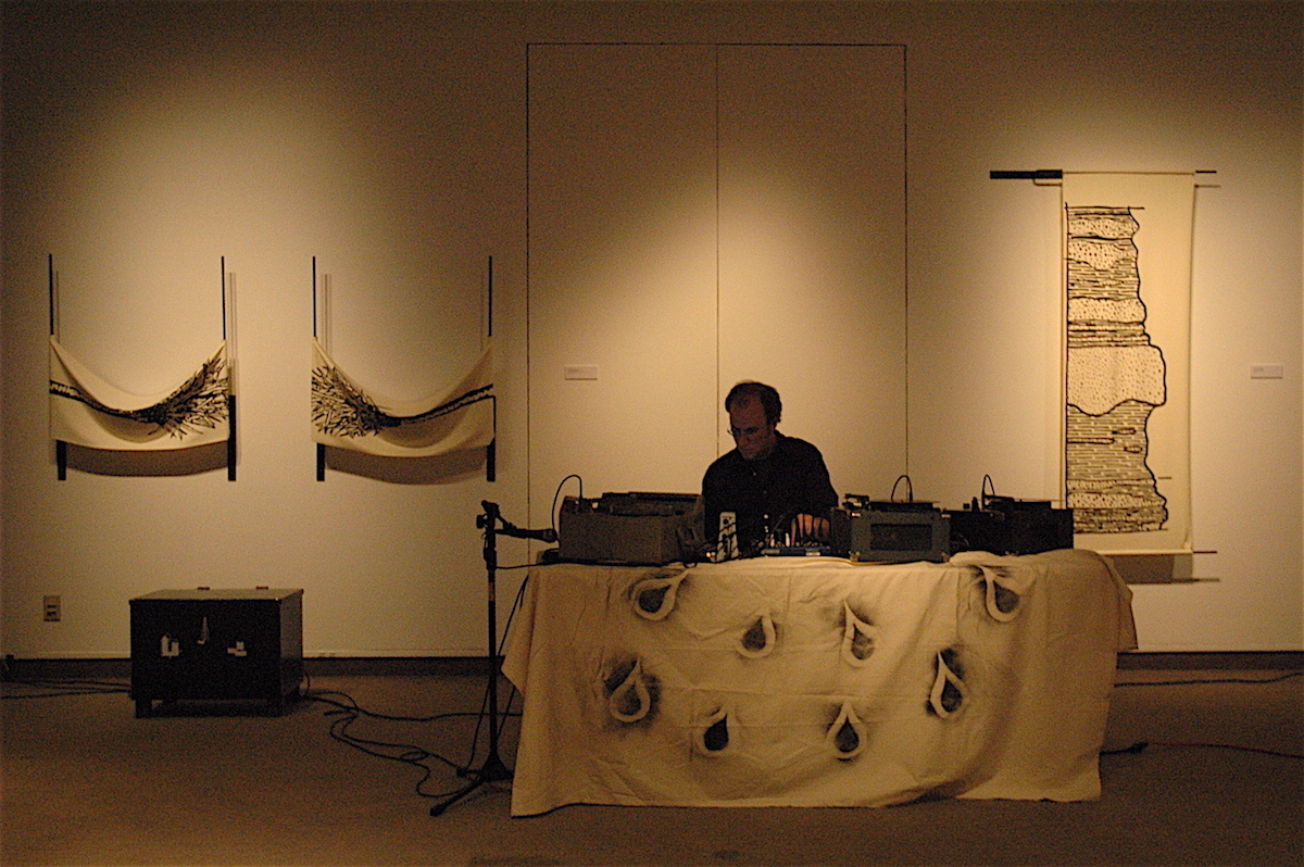 Live performance at the University of Northern Iowa, 2006.