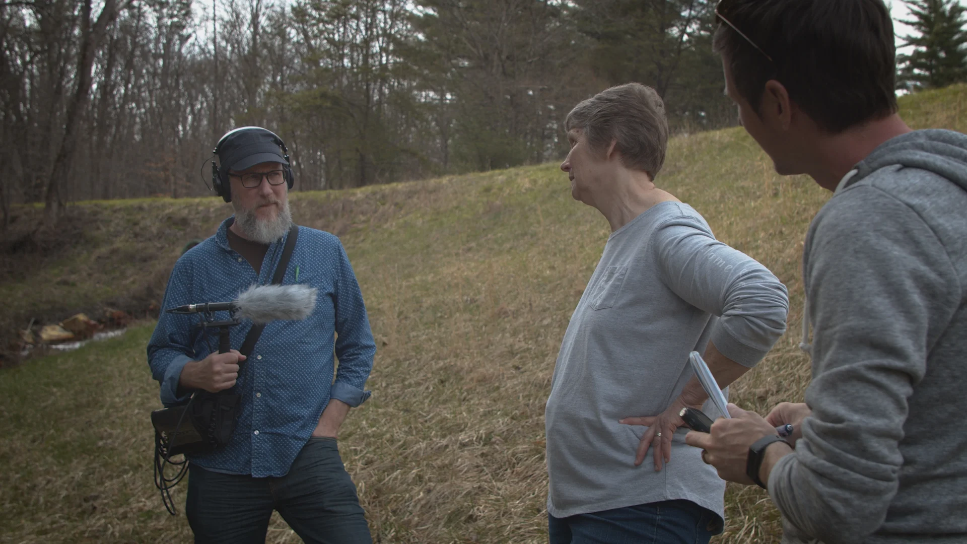 Harnetty interviews Joelene Dixon in the Perry State Forest, Ohio