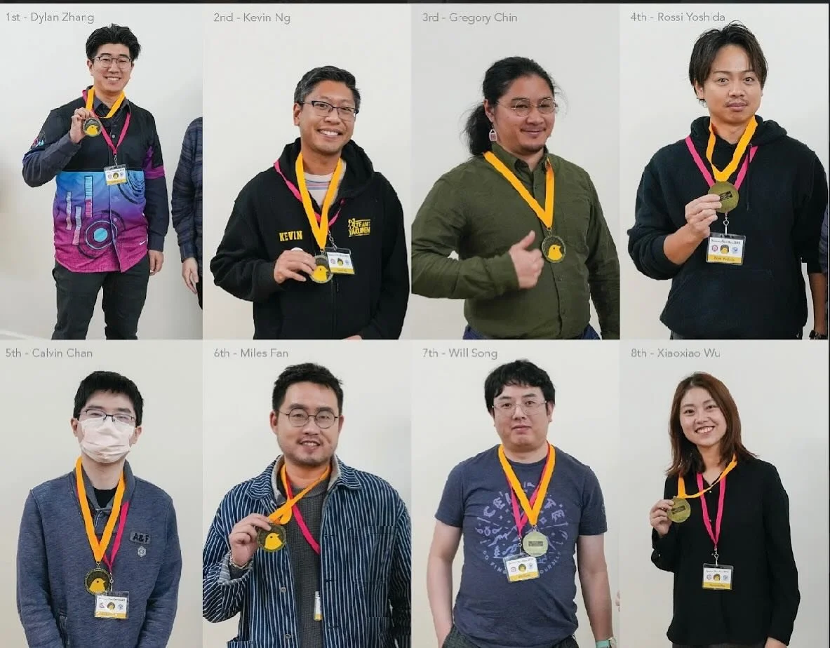 Congratulations to the Top Eight from last weekend&rsquo;s Sparrow&rsquo;s Nest Open in NYC!