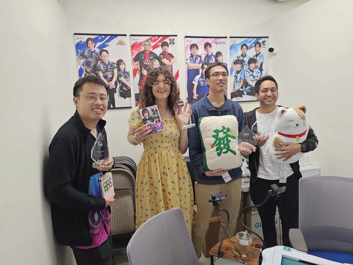 @pacificmahjongleague held their annual invitational this past weekend and the competition was fierce! Congrats to all who played &amp; to the champion, Airi!