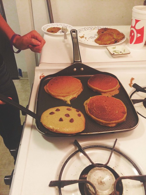 Pumpkin Pancakes and People 